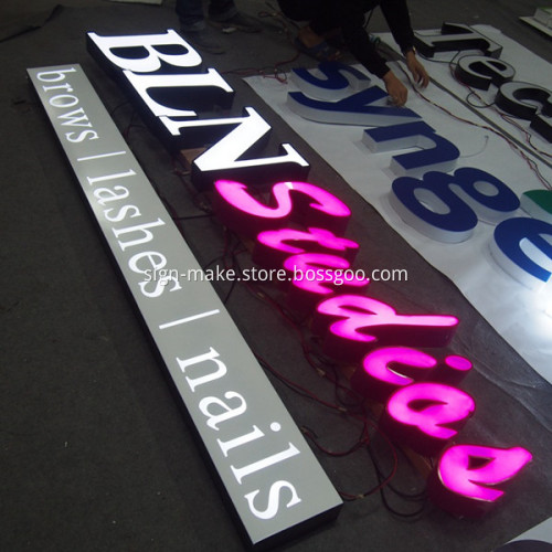 Store Front LED Sign Business Signage